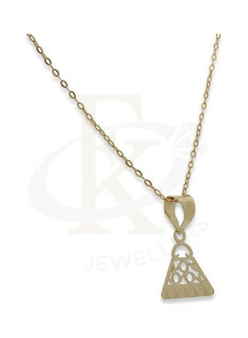 Chain Necklace With Purse Pendant