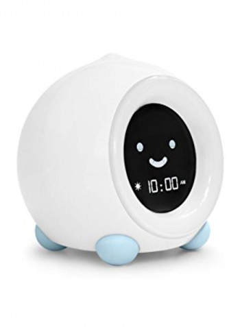 Mella Ready To Rise Children's Alarm Clock Arctic Blue 4.2x4.2x4.5inch