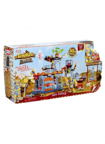 30-Piece Exclusive King Hex Castle Play Set With Figure And Box