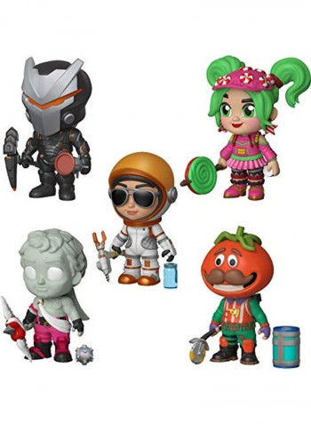 Fortnite Series 1 Collectors Set - Omega, Zoey, Moonwalker, Love Ranger, Tomatohead 8x12inch