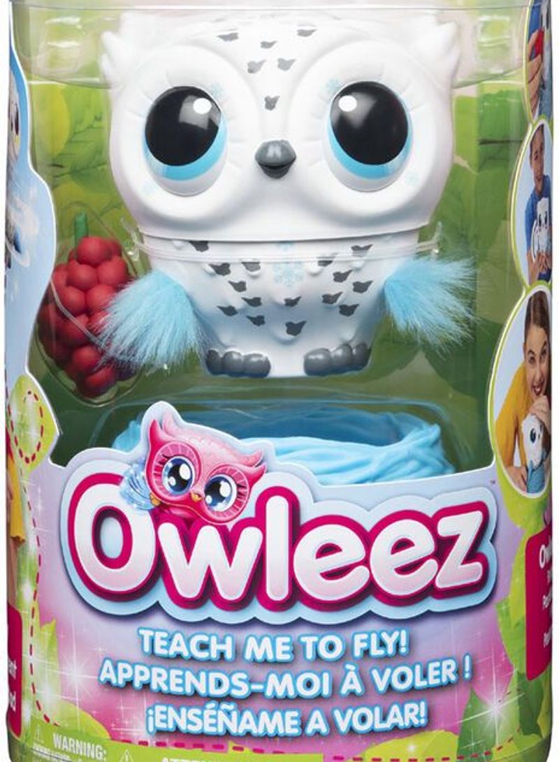 Interactive Owl Plastic Animal Figure