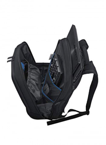 Legion Armored Gaming Laptop Backpack Fits 17 Inch Black