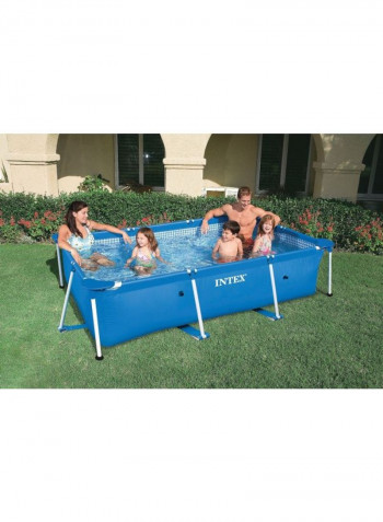 Rectangular Frame Inflatable Swimming Pool 220 x 150cm
