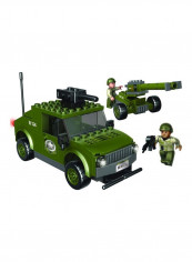 169-Piece Blok Squad Army Trooper SUV Building Set 2424