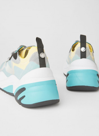 Charged Colourblock Sneakers Blue