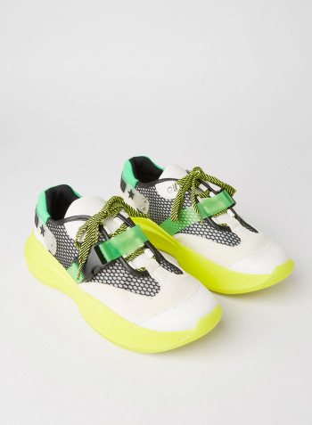 Invest Low Top Sneakers Yellow