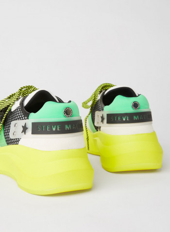 Invest Low Top Sneakers Yellow