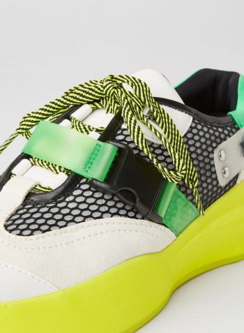 Invest Low Top Sneakers Yellow