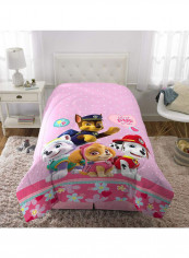 Super Soft Reversible Comforter Polyester Multicolour 86x72x3inch
