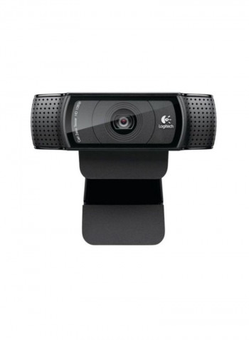 C920 HD Pro Webam 2.4x9.4x2.9cm Black