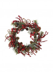 Decorative Berry Wreath Red/Green 24inch reviews Decorative Berry Wreath Red/Green 24inch