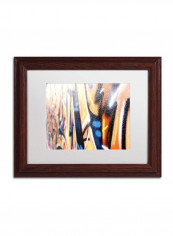 Graffiti Wooden Framed Wall Art Multicolour 11 x 14inch