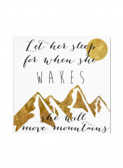 Mountain Canvas Wall Art Black/Gold 18 x 18inch reviews Mountain Canvas Wall Art Black/Gold 18 x 18inch