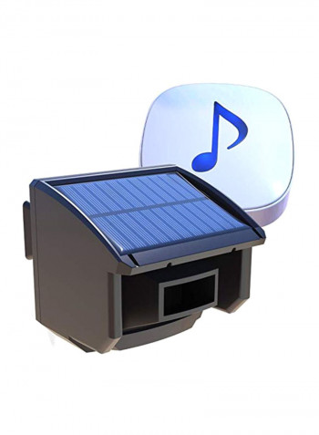 Outdoor Motion Sensor And Detector Black/Blue 4x5.3x3.6inch