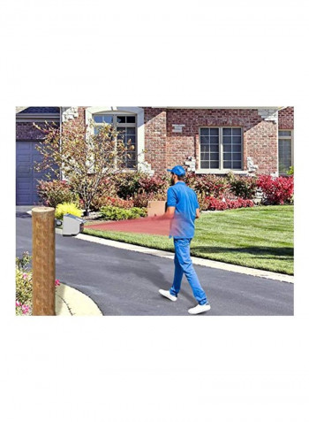 Outdoor Motion Sensor And Detector Black/Blue 4x5.3x3.6inch