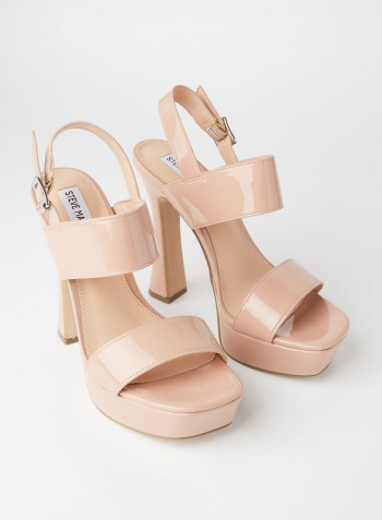 Puch High Heel Sandals Pink