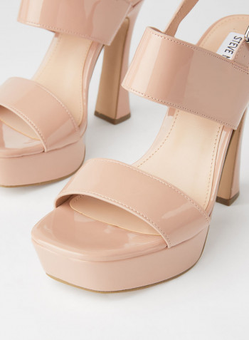 Puch High Heel Sandals Pink