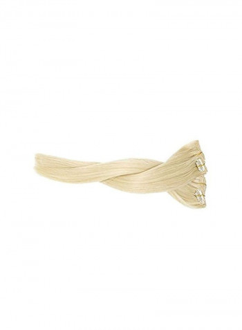 7-Piece Straight Hair Extension 60 Beige 18inch