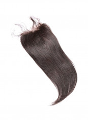 Lace Closure Brazilian Virgin Hair Human Hair Extension Natural Colour 16inch
