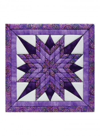 Quilt Crafts Purple/White