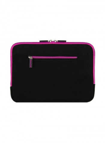 Protective Sleeve For 10-Inch Tablet With Stand Black/Purple