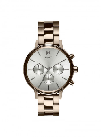 Women's Stainless Steel Analog Wrist Watch 28000069-D
