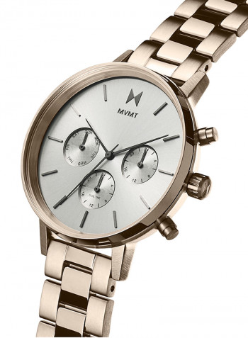 Women's Stainless Steel Analog Wrist Watch 28000069-D