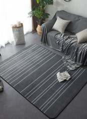 Anti-Skid Soft Area Rug Grey XL