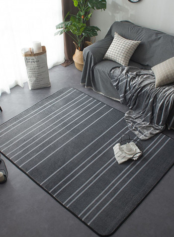 Anti-Skid Soft Area Rug Grey XL