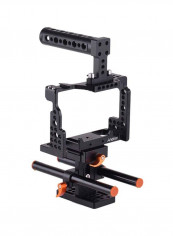 Rod Baseplate With Camera Cage And Top Handle 14.5x5.5x10.5cm Black reviews Rod Baseplate With Camera Cage And Top Handle 14.5x5.5x10.5cm Black