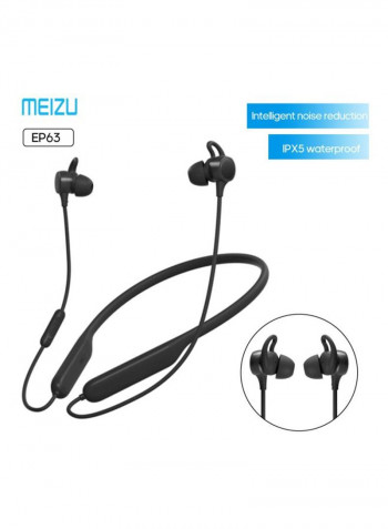 Wireless In-Ear Earphones With Mic Black