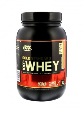 Gold Standard Whey Protein - Strawberry Banana - 907 Gram