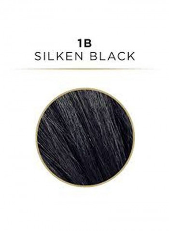 Textures And Tones Permanent Hair Color Silken Black 1B 120ml