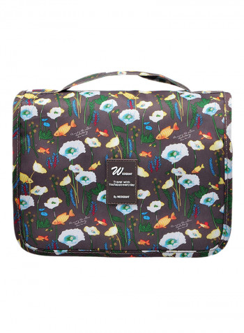 Travel Organizers Cosmetics Hanging Bag Case Shaving Kit Multicolour