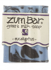 Eucalyptus Goat's Milk Zum Bar Soap Blue/Black 3ounce