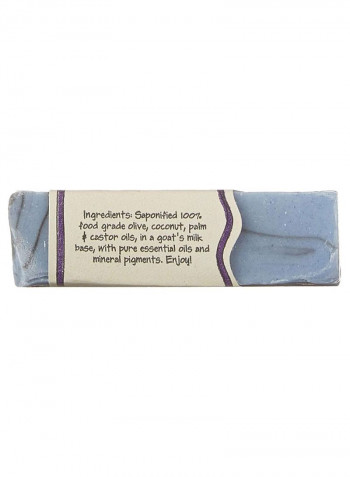 Eucalyptus Goat's Milk Zum Bar Soap Blue/Black 3ounce