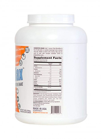 WheyMax Instant Whey Protein Shake