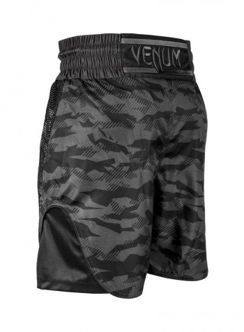 Elite Boxing Shorts Grey/Black