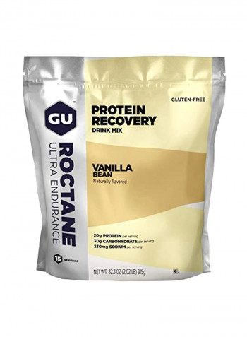 Roctane Ultra Endurance Protein Recovery Drink Mix - Vanilla Bean Flavored