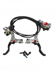 2-Piece Cycling Hydraulic Disc Brake Set With Bolt