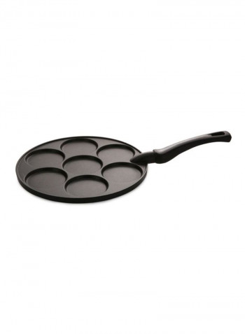 The Original Silver Dollar Aluminium Pancake Pan Black 3.13x3.13x0.25inch