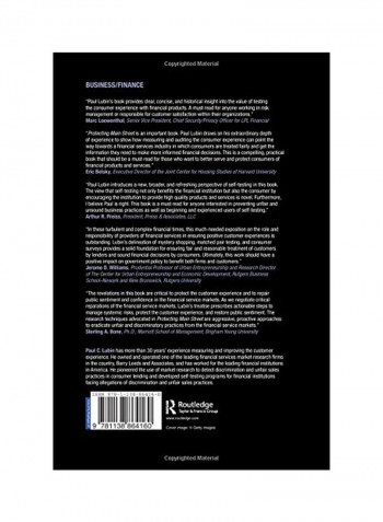 Protecting Main Street Paperback