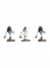 3-Piece Warhammer Age Of Sigmar Crawlocke The Jailor And Chainghasts Miniatures Set
