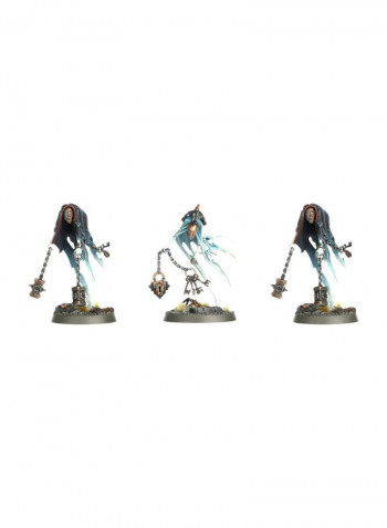 3-Piece Warhammer Age Of Sigmar Crawlocke The Jailor And Chainghasts Miniatures Set