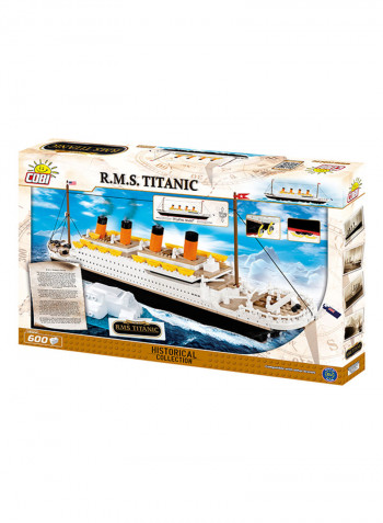 600-Piece Action Town RMS Titanic 1914A
