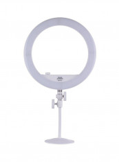 Bi-Colour Ring Type LED Video Light White reviews Bi-Colour Ring Type LED Video Light White