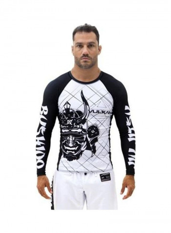 Guard Bushido T-Shirt White/Black