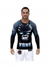 Rash Guard Kong T-Shirt Black/Grey/Blue