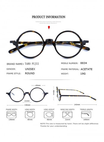 Round Eyeglasses
