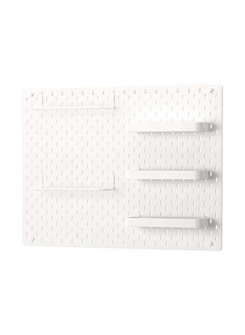 Skadis Wooden Pegboard White